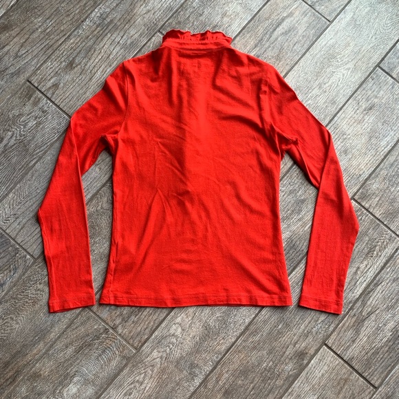 Tory Burch Ruffle Neck Top - Picture 2 of 8